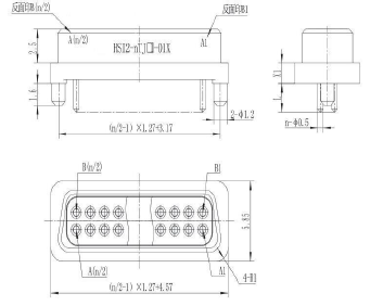 HSI2-nTJ-1-01 Outline Drawing