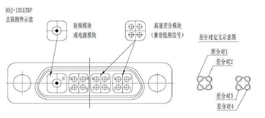 HSJ Crimp Termination Outline Drawing