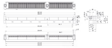 VPXP-21T8aAA8-A Outline Dimensions